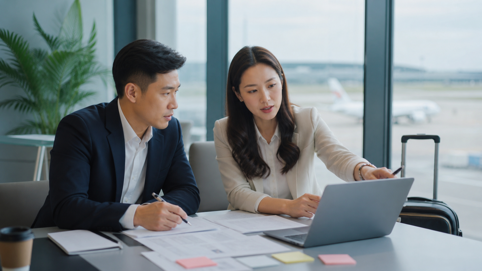 Nhóm marketing theo dõi hành trình khách hàng và dữ liệu chiến dịch trên màn hình