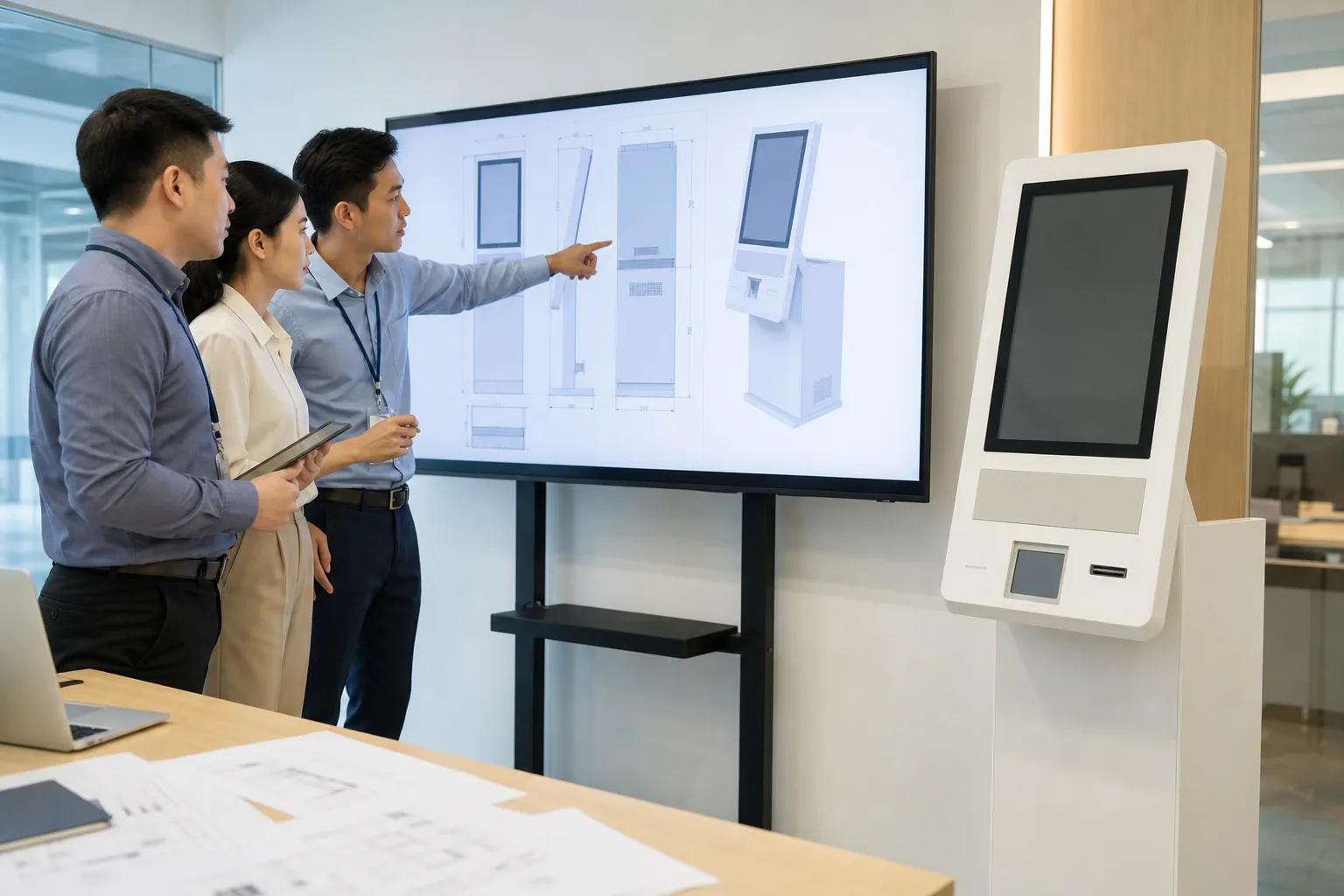 Nhóm mua sắm và kỹ thuật xác định cấu hình kiosk thông minh