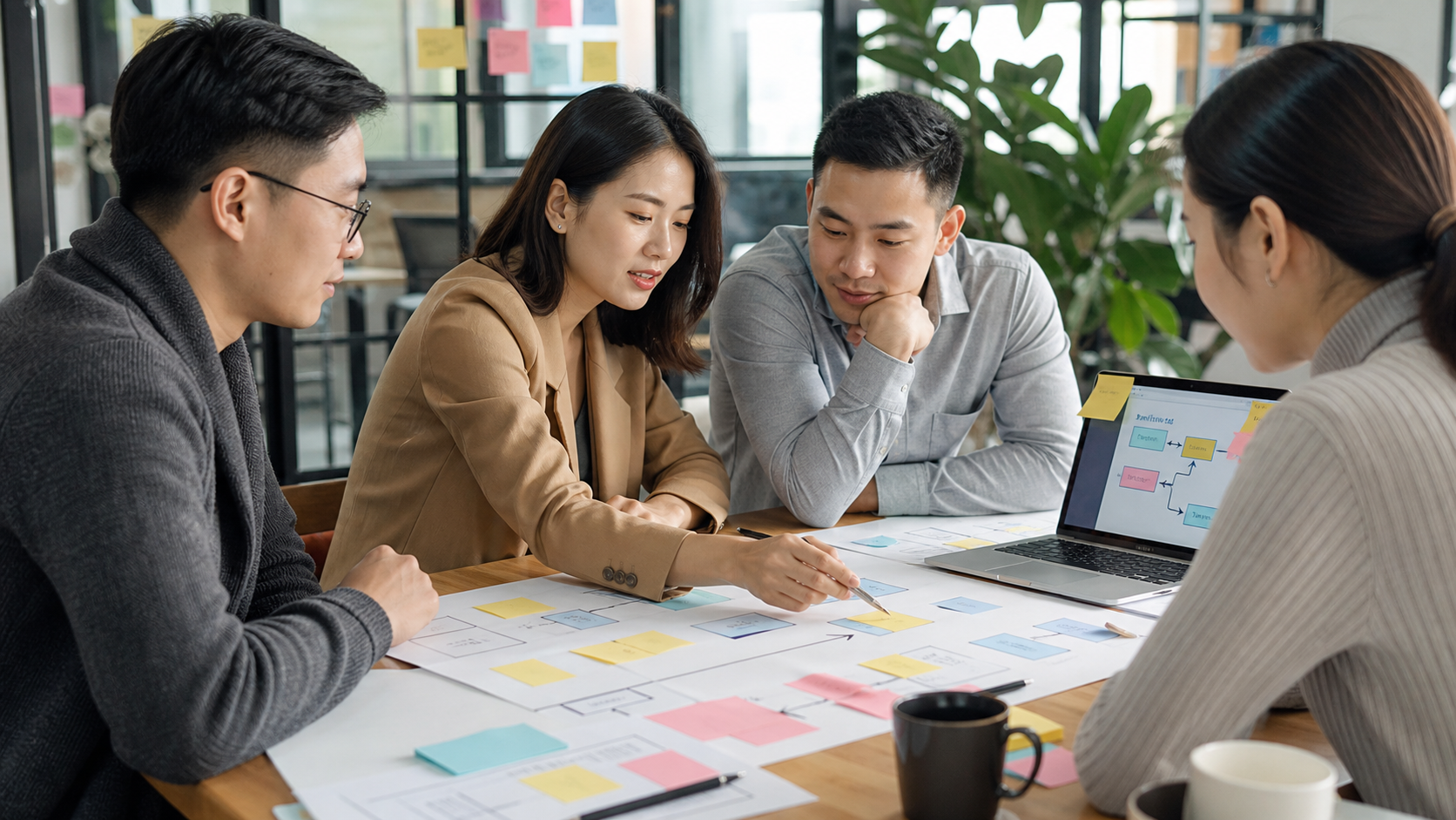 Nhóm marketing thiết kế hành trình khách hàng trên thiết bị số