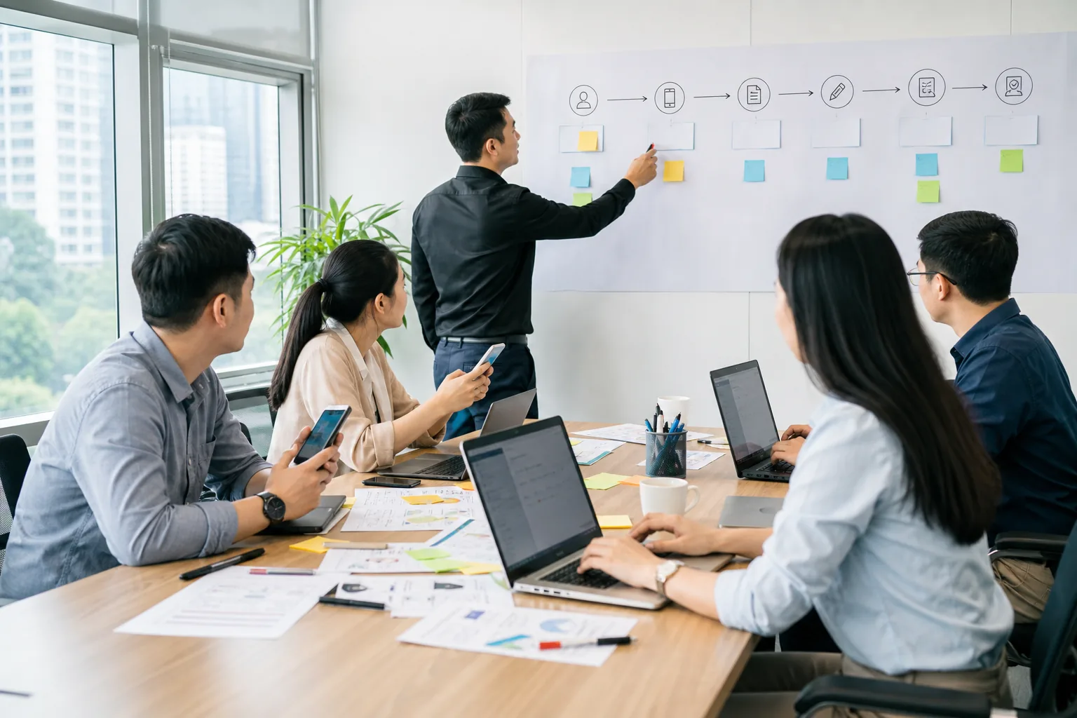 Các phòng ban xây dựng lộ trình triển khai hợp đồng lao động điện tử