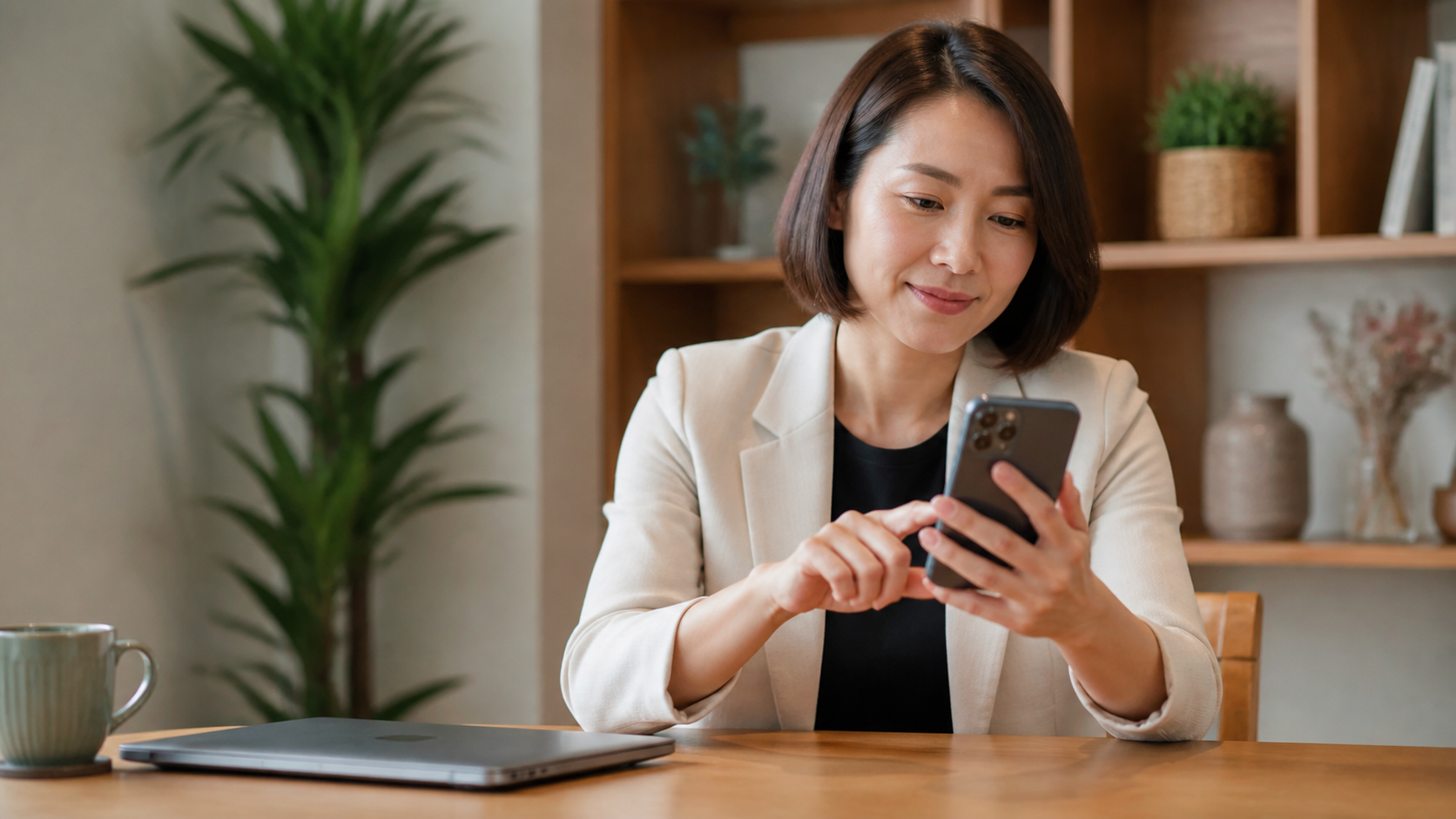 Người dùng ký số hồ sơ trực tuyến bằng điện thoại với quy trình bảo mật
